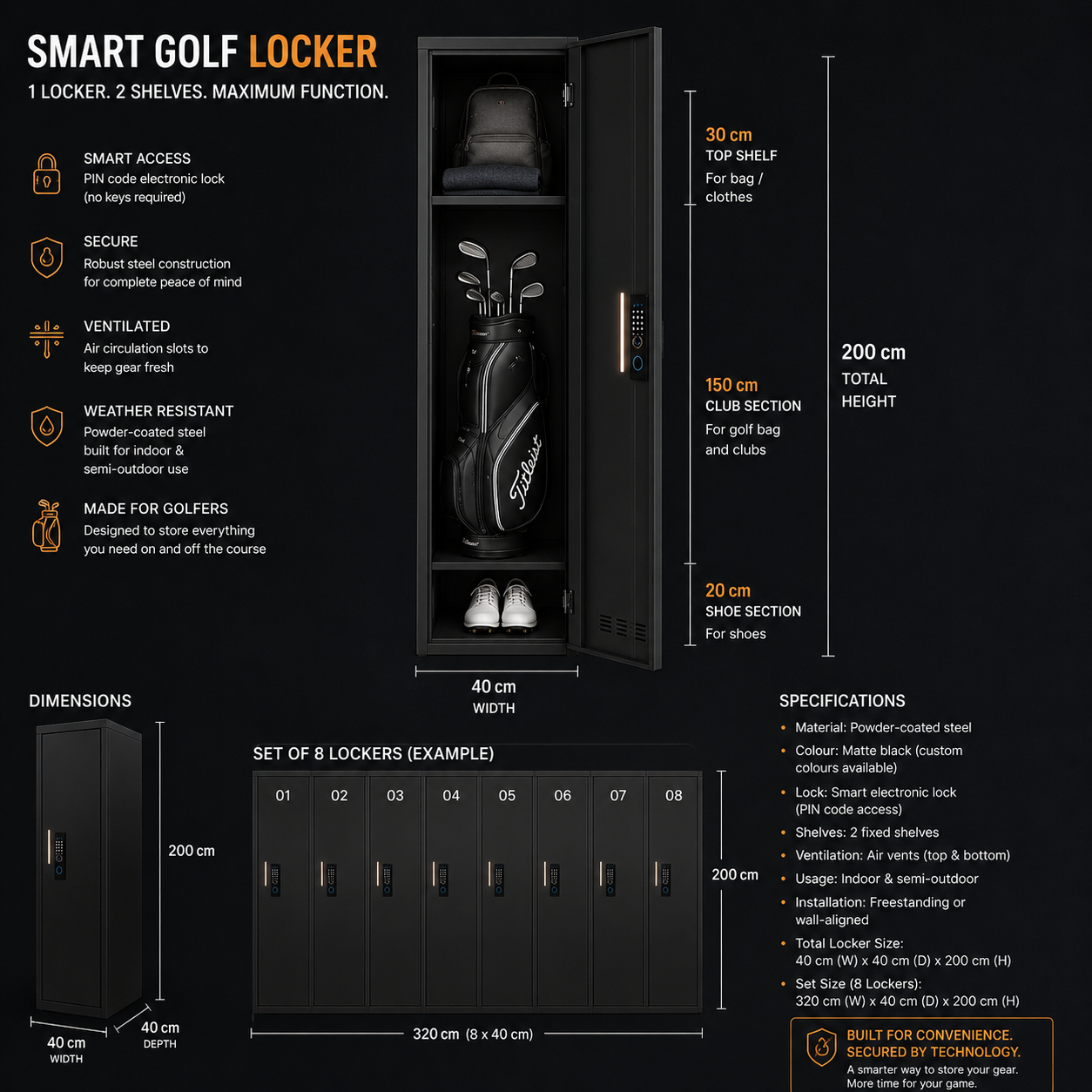 Golf Lockers